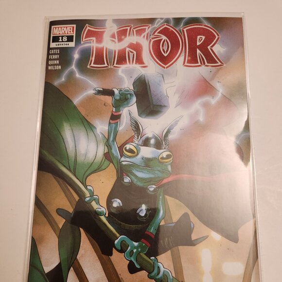 Thor #18A (2021) Marvel Comics, Throg, Donny Cates, NM - Picture 12 of 13